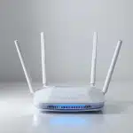 Melhor roteador wifi branco com três antenas