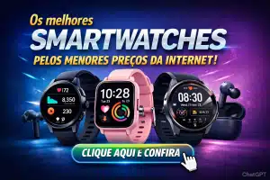 Os melhores smartwatches pelos menores preços da internet