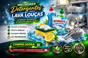 melhores detergentes para lava louças em promoção