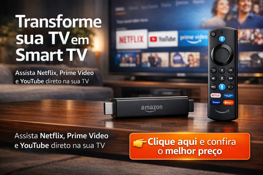 fire tv stick hd da Amazon em promoção